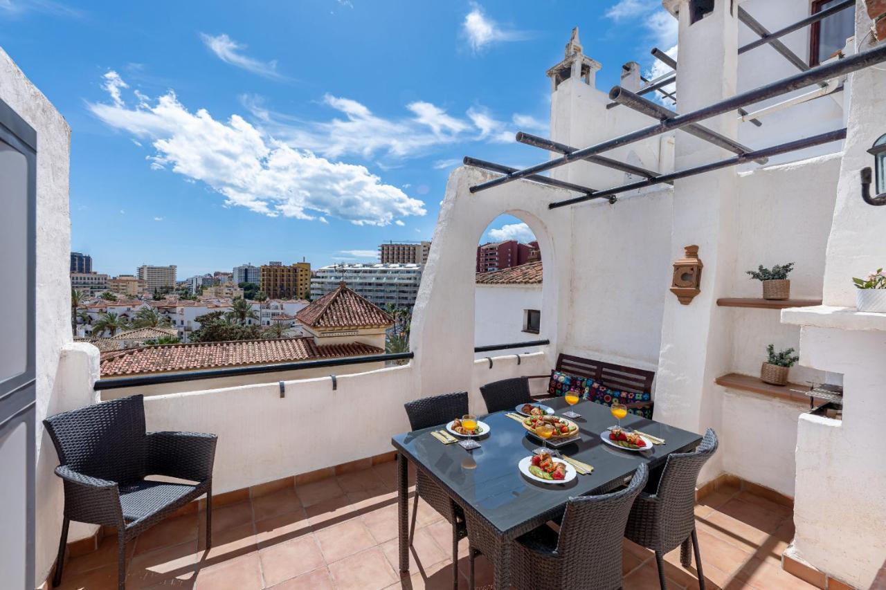 797 Hr - Pueblo Evita- Andalusian Apartment With Terrace. Бенальмадена Экстерьер фото